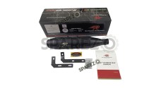 Royal Enfield Meteor 350-Hunter-Classic Reborn 350 Red Rooster Silencer Black - SPAREZO